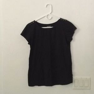 Black Maternity T-Shirt